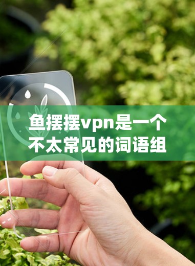 鱼摆摆vpn是一个不太常见的词语组合，可能有以下几种解释