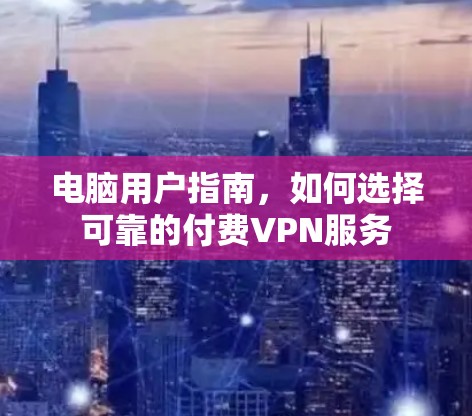 电脑用户指南，如何选择可靠的付费VPN服务