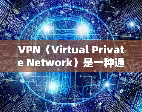 VPN（Virtual Private Network）是一种通过网络加密技术，将外部连接与内部网络分离的技术。它通常用于保护用户的数据和通信免受未经授权的访问